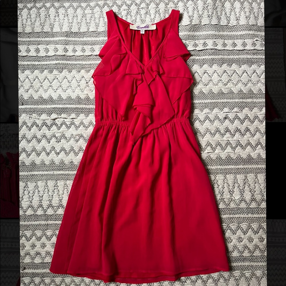 Francessca’s emmelee collection - red dress